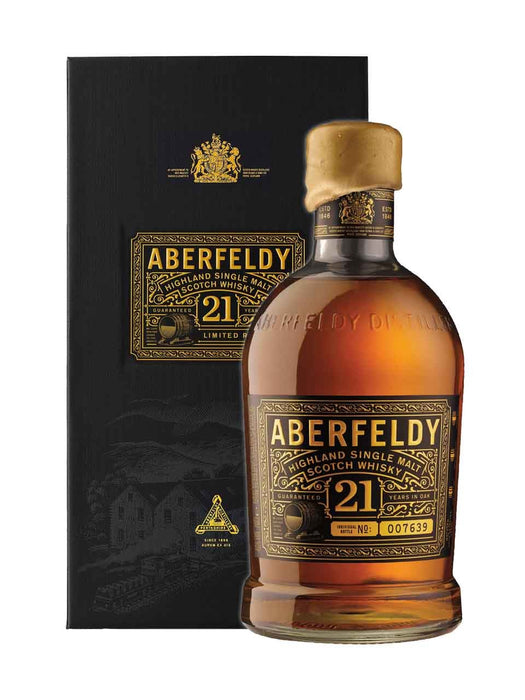 Aberfeldy 21 Year Old Highland Single Malt Scotch Whisky