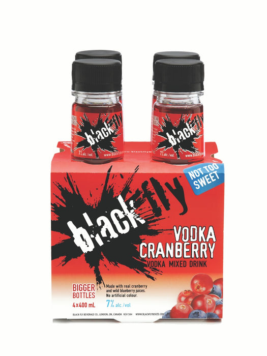 Black Fly Vodka Cranberry (PET)