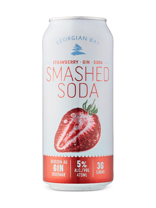 Georgian Bay Strawberry Smashed Soda