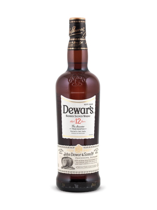 Dewar's 12 Year Old Scotch Whisky